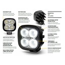 Lazer Lamps Utility-25 LED Work Light