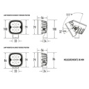 Lazer Lamps Utility-25 LED Work Light