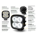 Lazer Lamps Utility-25 MAXX LED Work Light