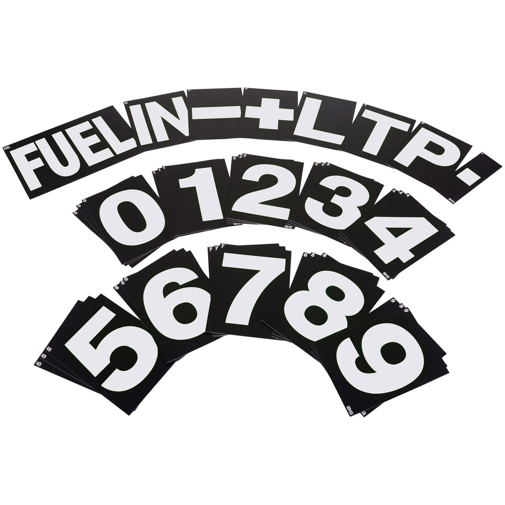 Bike-It Number Kit for Pit Board - 37PCS