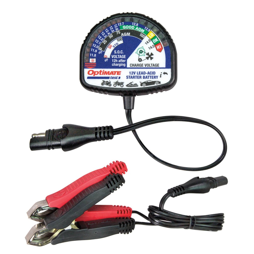 Optimate TS130 Optimate TEST - State Of Charge 12V