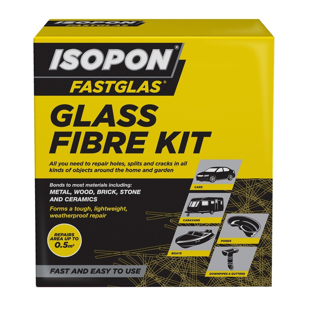 Isopon Fastglas Glass Fibre Repair Kit