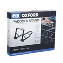 Oxford Big Black Bike Motorcycle Front Paddock Stand