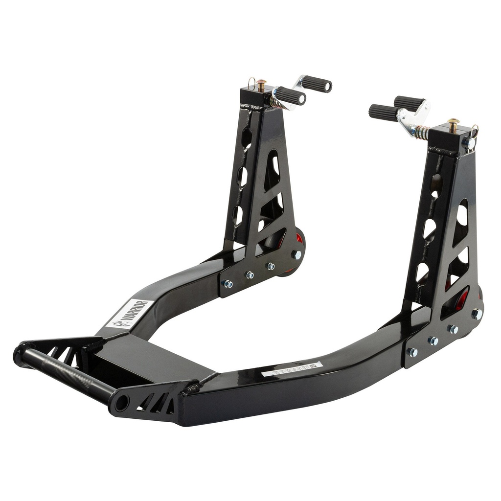 Warrior Motorcycle Front and Rear Alloy Paddock Stands Combo