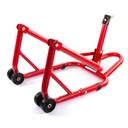 Warrior Motorcycle Front Head Stand and Rear Paddock Stand Combo