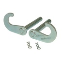 Warrior Motorcycle Rear Paddock Stand and Bobbin Hook Combo