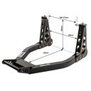 Warrior Alloy Box Motorcycle Rear Paddock Stand