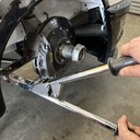 B-G Racing Stainless Steel Brake Pad Spreader Tool With Removable Plates