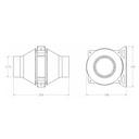 T7Design High Power In-Line Blower Fan