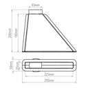 Revotec Ultra Slim Intake Duct With Offset Outlet