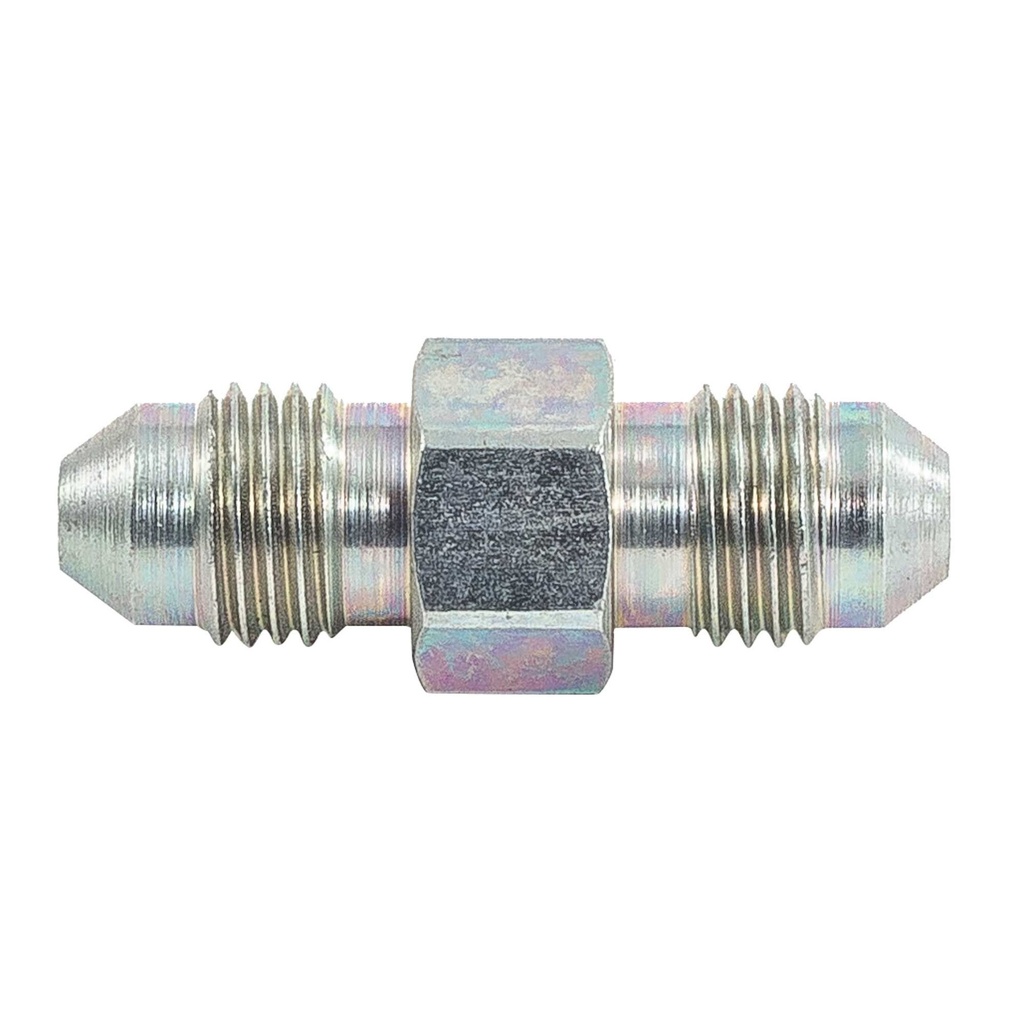 Automotive Plumbing Solutions Male To Male Adaptor JIC To JIC Equal Thread