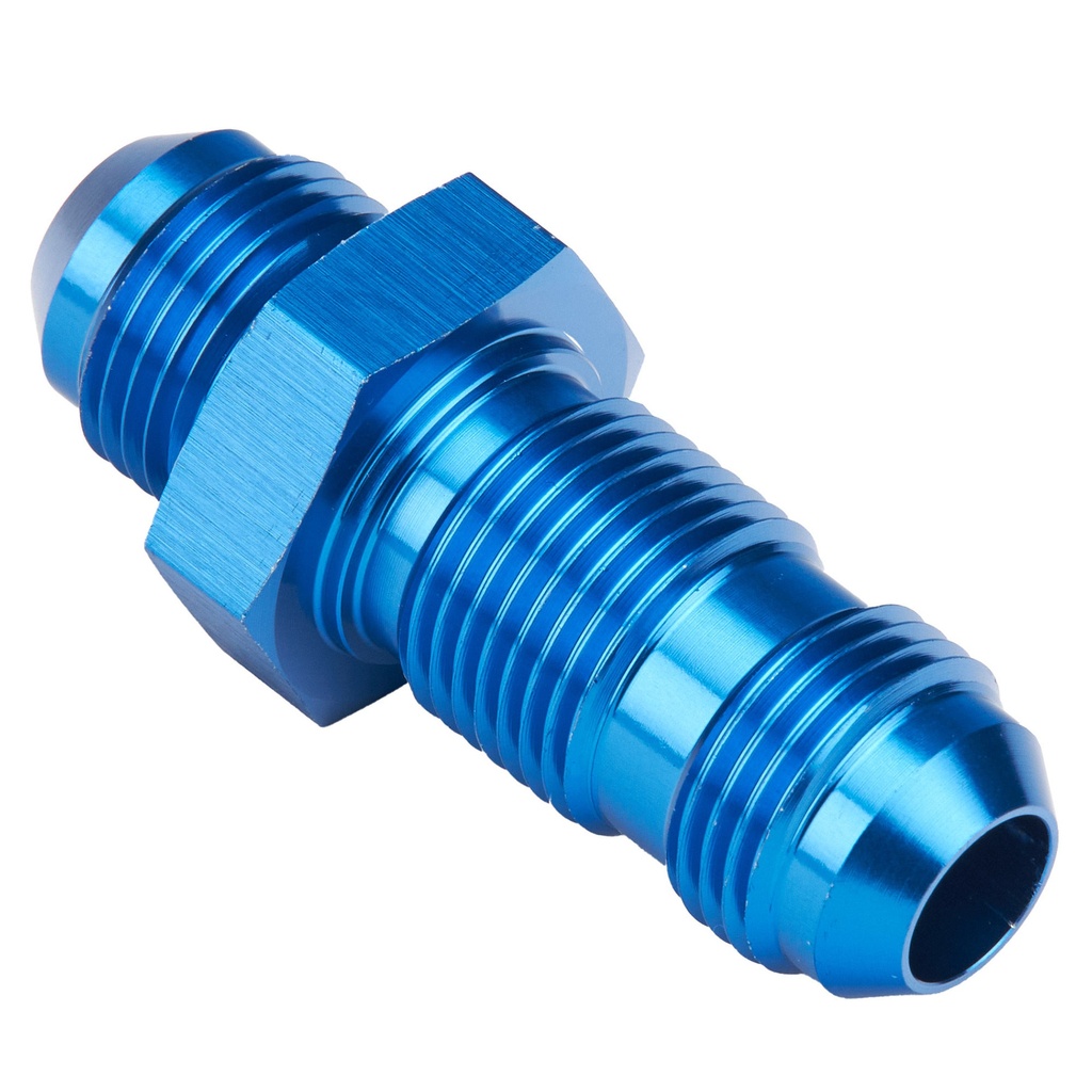 Automotive Plumbing Solutions Male To Male Bulkhead Adaptor JIC Thread