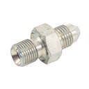 Automotive Plumbing Solutions Zinc Plated Steel BSP to JIC Male To Male Adaptors