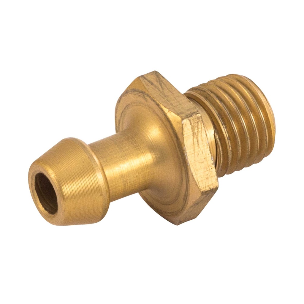 Automotive Plumbing Solutions 8mm Push On Hose Adaptor To 7/16” Male Thread