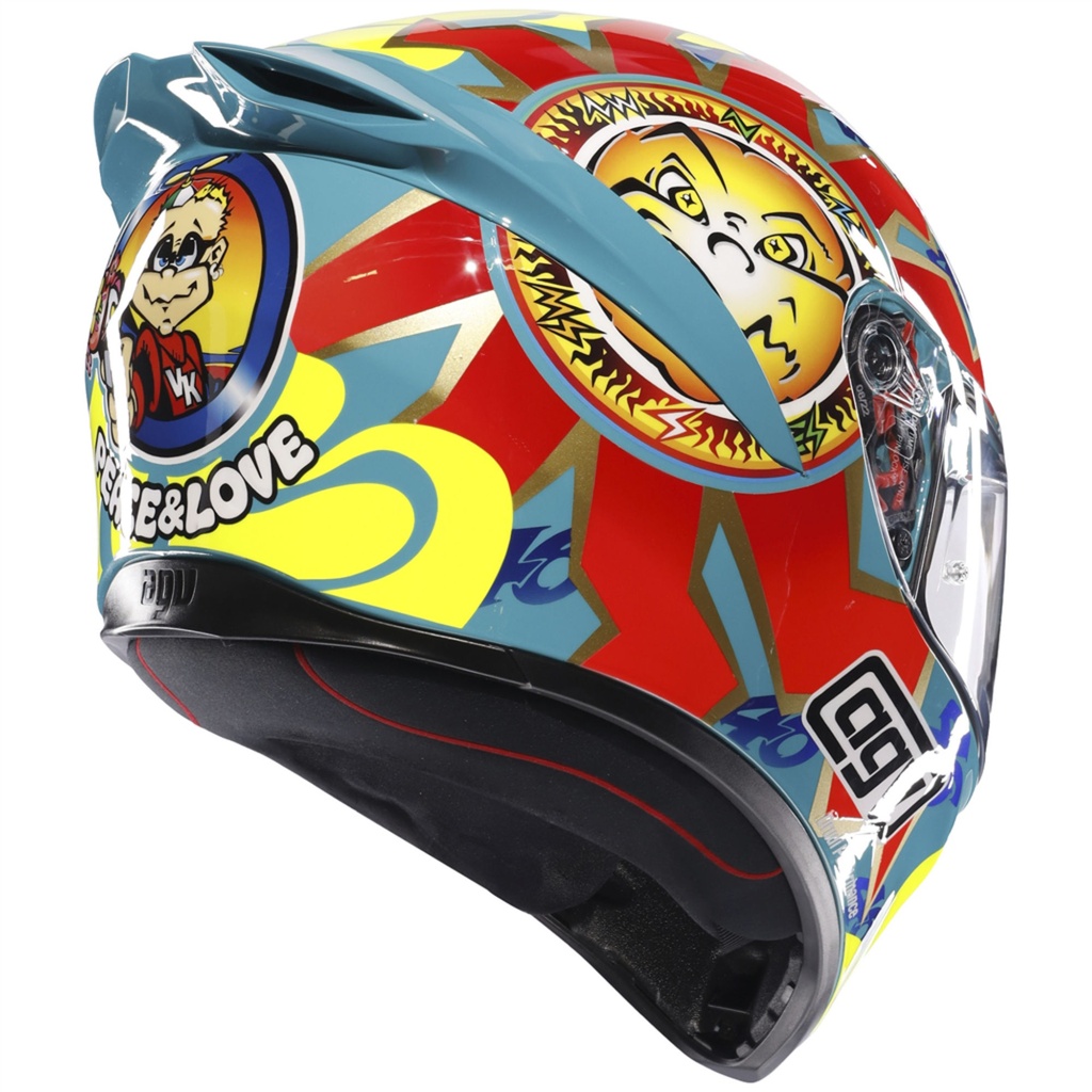 AGV K1-S Rossi Mugello 1999 Replica Motorcycle Helmet