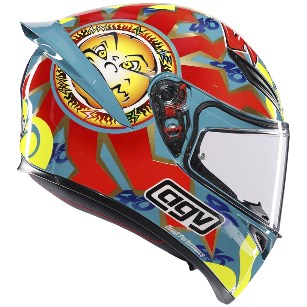 AGV K1-S Rossi Mugello 1999 Replica Motorcycle Helmet