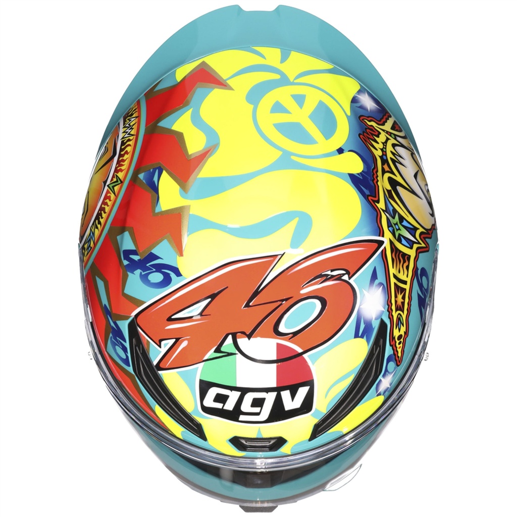 AGV K1-S Rossi Mugello 1999 Replica Motorcycle Helmet