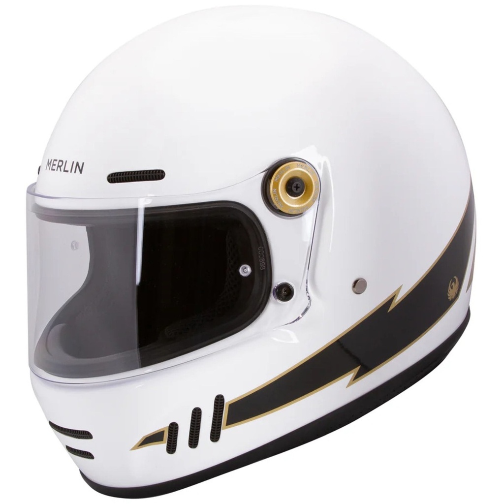 Merlin Revival Graphic Motorcycle Helmet