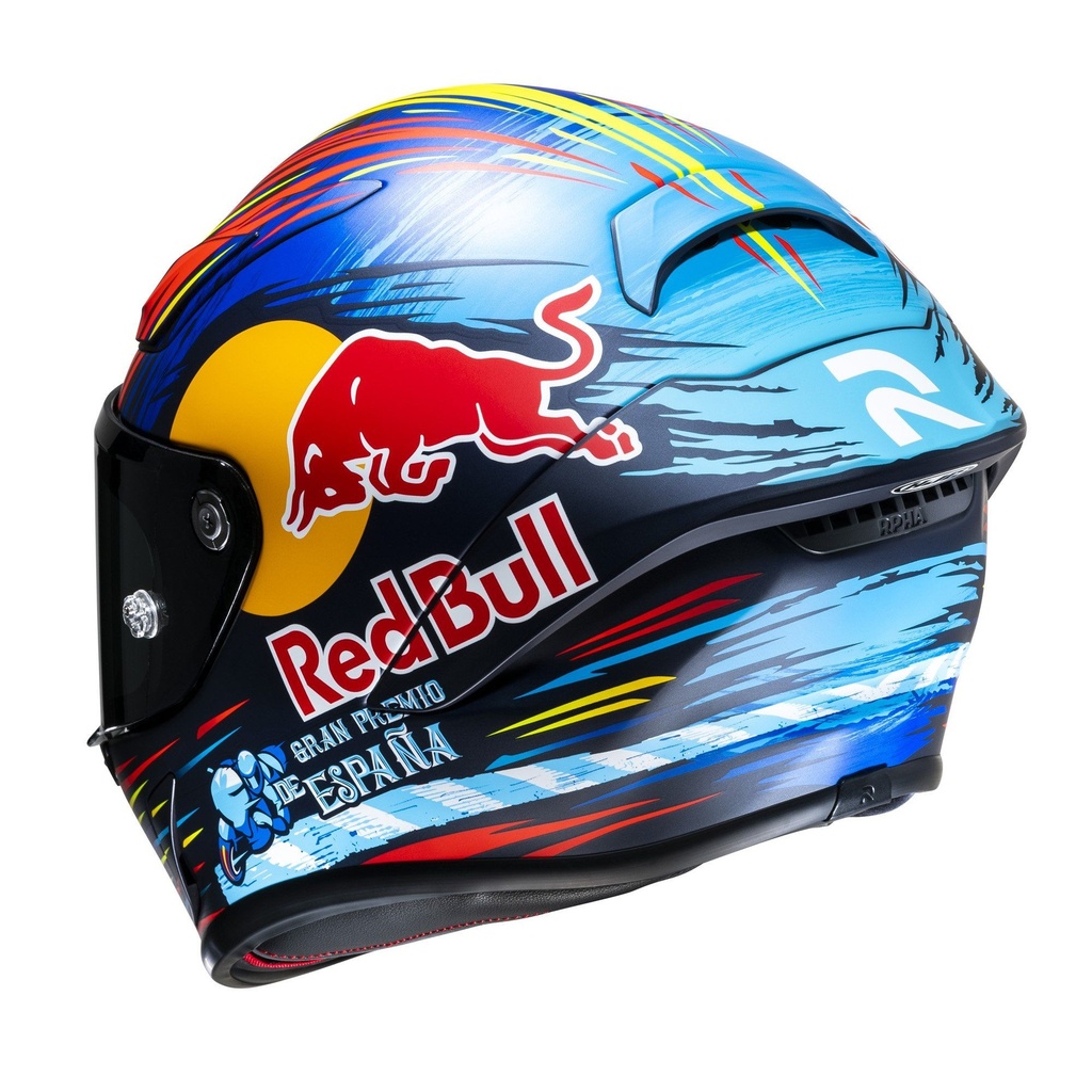 HJC RPHA 1 Red Bull Jerez Replica Motorcycle Helmet