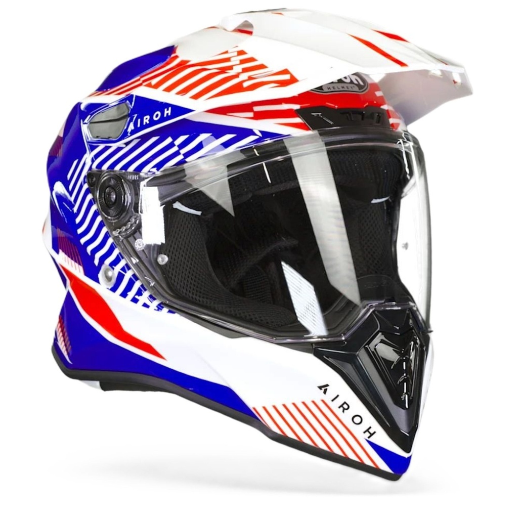 Airoh Commander 'Boost' Graphic Adventure Motorcycle Helmet
