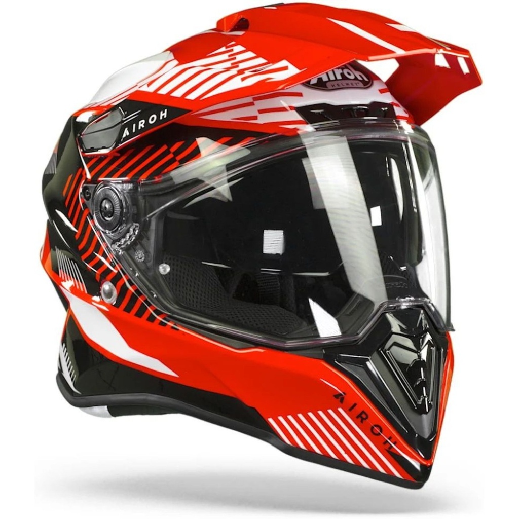 Airoh Commander 'Boost' Graphic Adventure Motorcycle Helmet