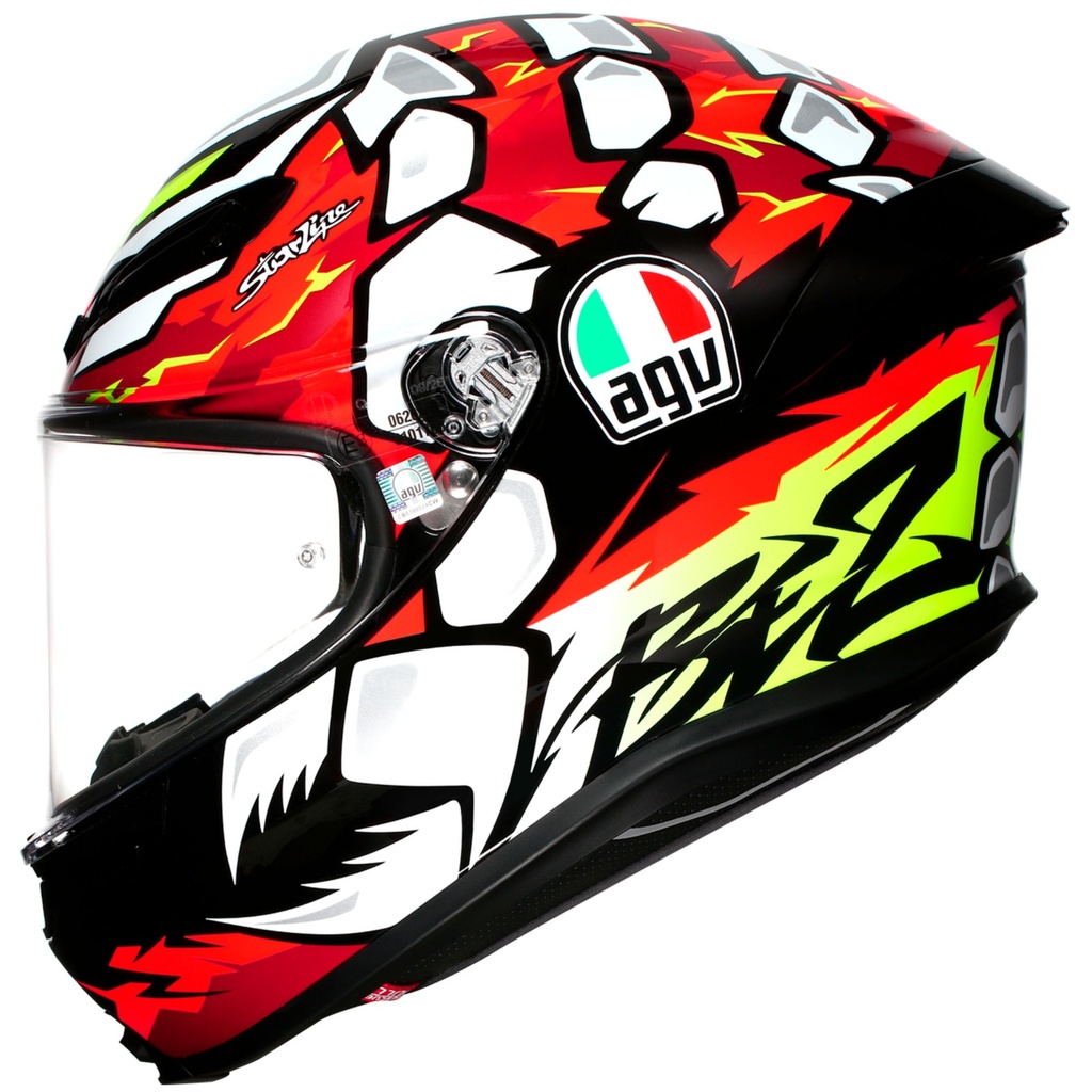 AGV K6-S Bezzecchi 2024 Replica Motorcycle Helmet
