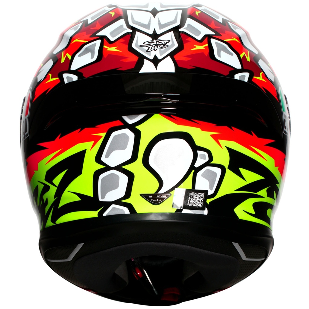 AGV K6-S Bezzecchi 2024 Replica Motorcycle Helmet