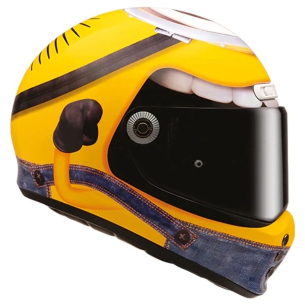 HJC V10 Stuart Minions MC3 Motorcycle Helmet