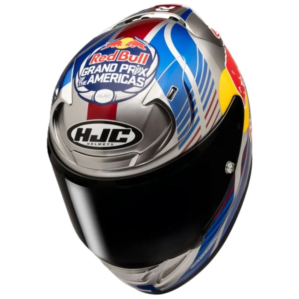 HJC RPHA 12 Red Bull Austin GP 2 Motorcycle Helmet