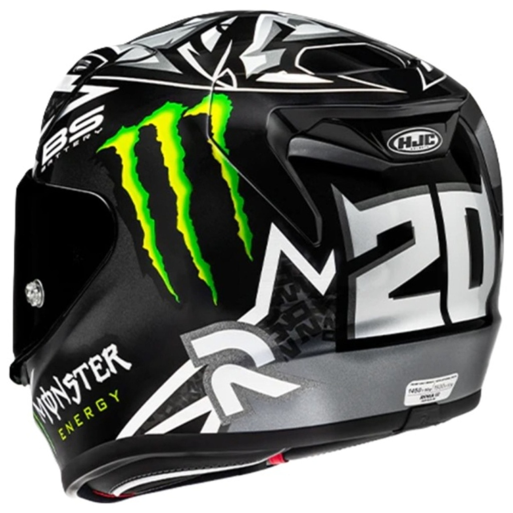 HJC RPHA 12 Quartararo Replica Black Motorcycle Helmet