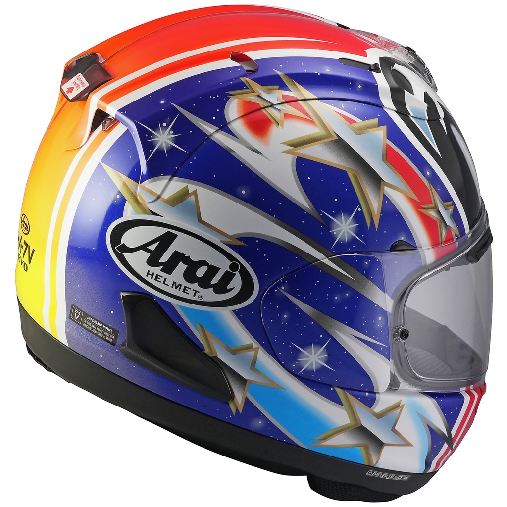 Arai RX-7V Evo Nakano Replica Motorcycle Helmet