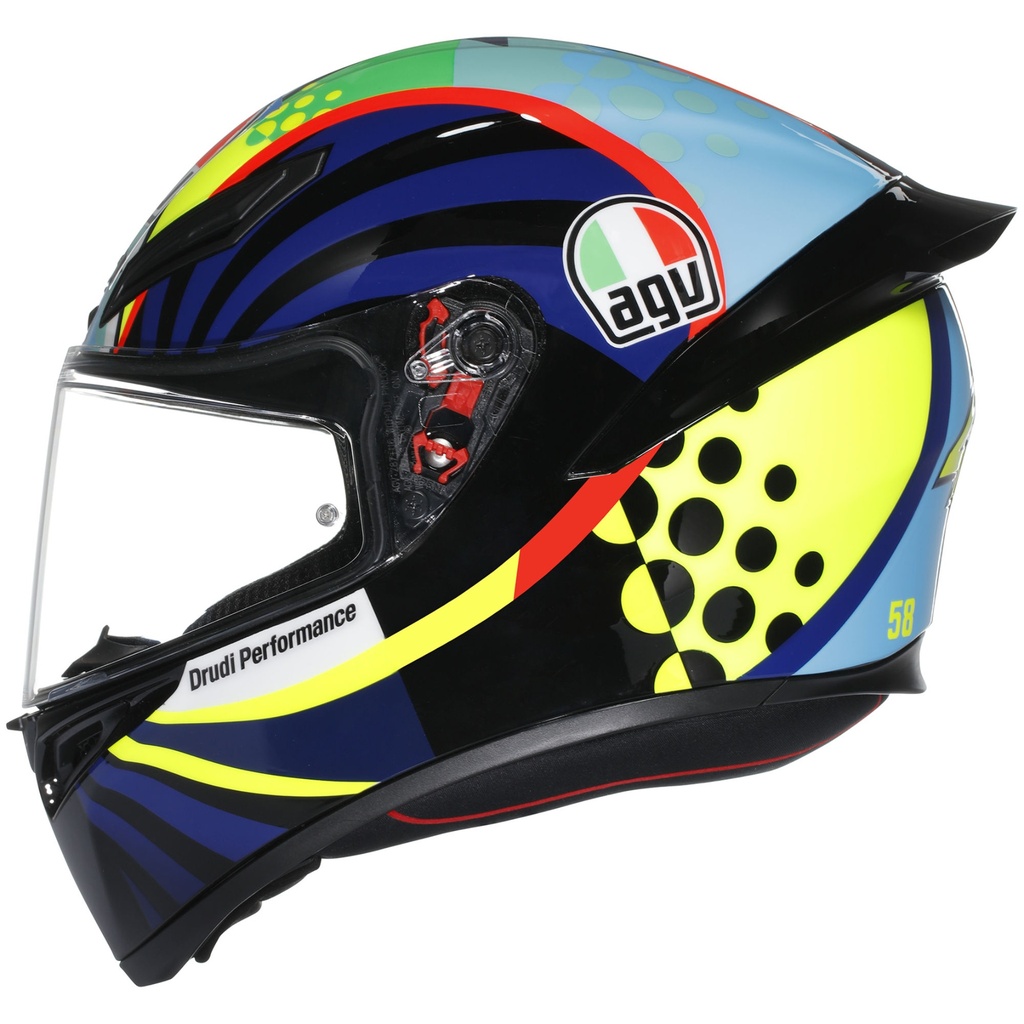 AGV K1-S Rossi Winter Test 2020 Replica Motorcycle Helmet