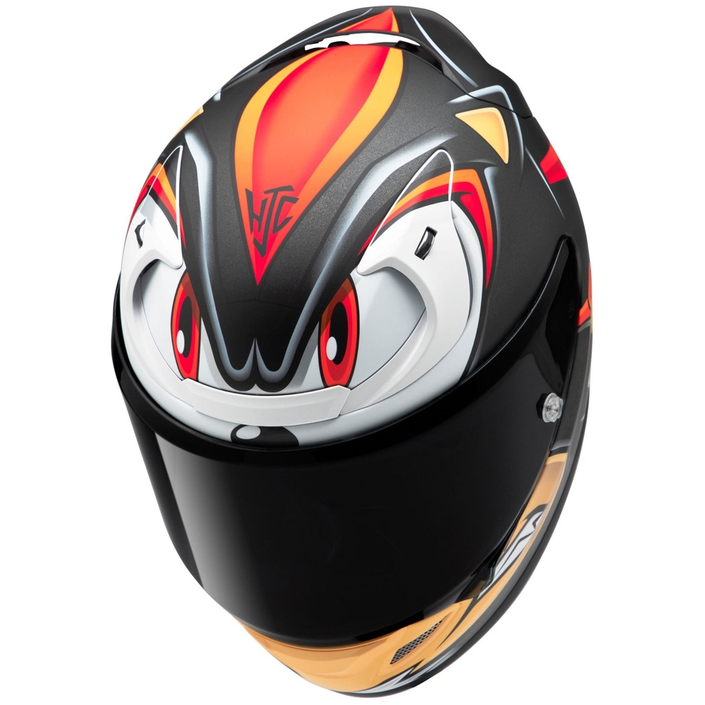 HJC RPHA 12 Shadow The Hedgehog Motorcycle Helmet