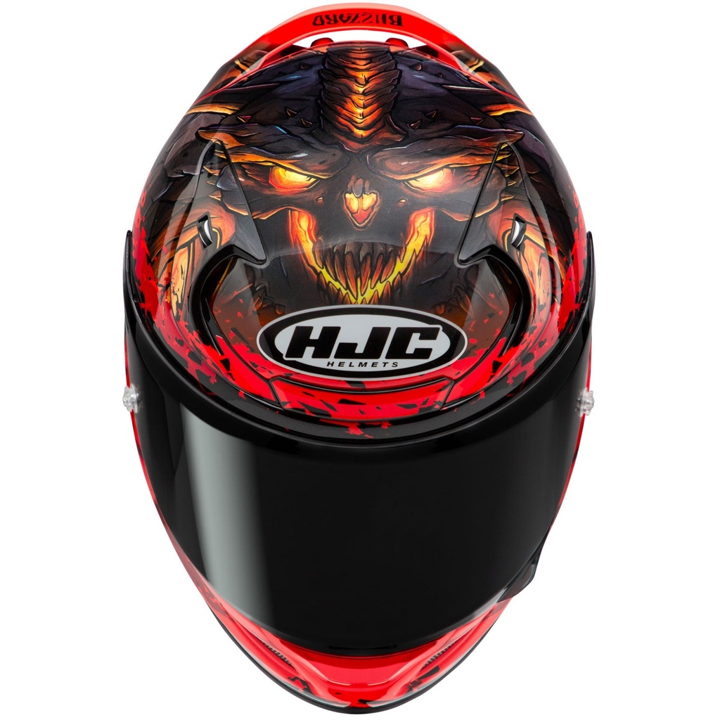 HJC RPHA 12 Diablo Blizzard Motorcycle Helmet