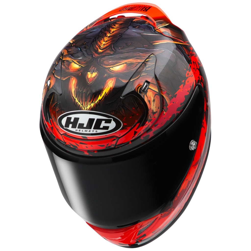 HJC RPHA 12 Diablo Blizzard Motorcycle Helmet