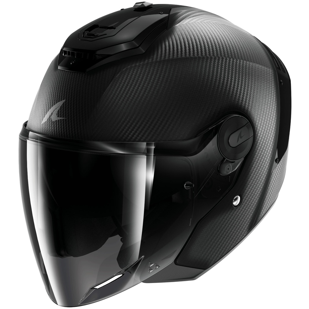 Shark RS Jet Carbon Plain Motorcycle Helmet