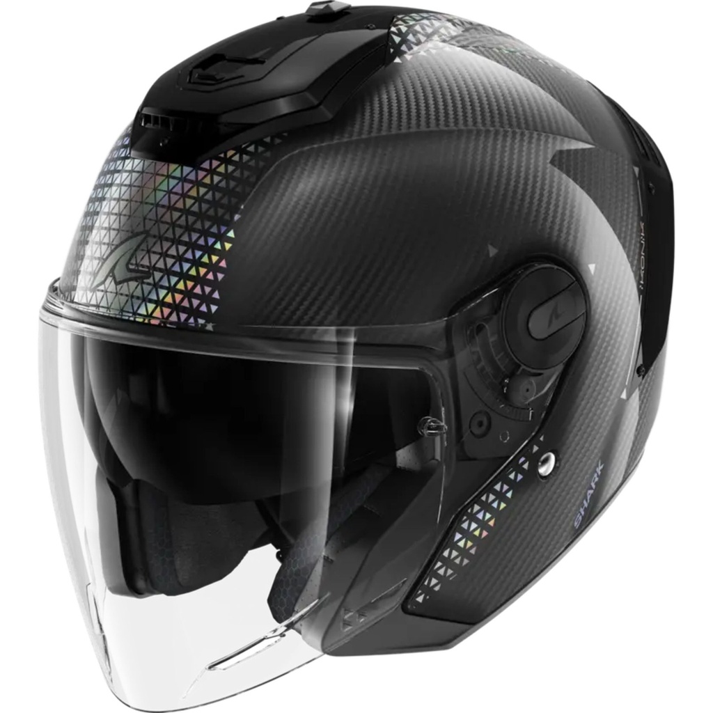 Shark RS Jet Carbon Graphic Motorcycle Helmet