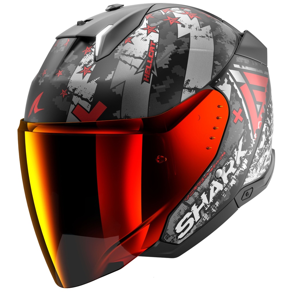 Shark Skwal I3 Jet Graphic Motorcycle Helmet