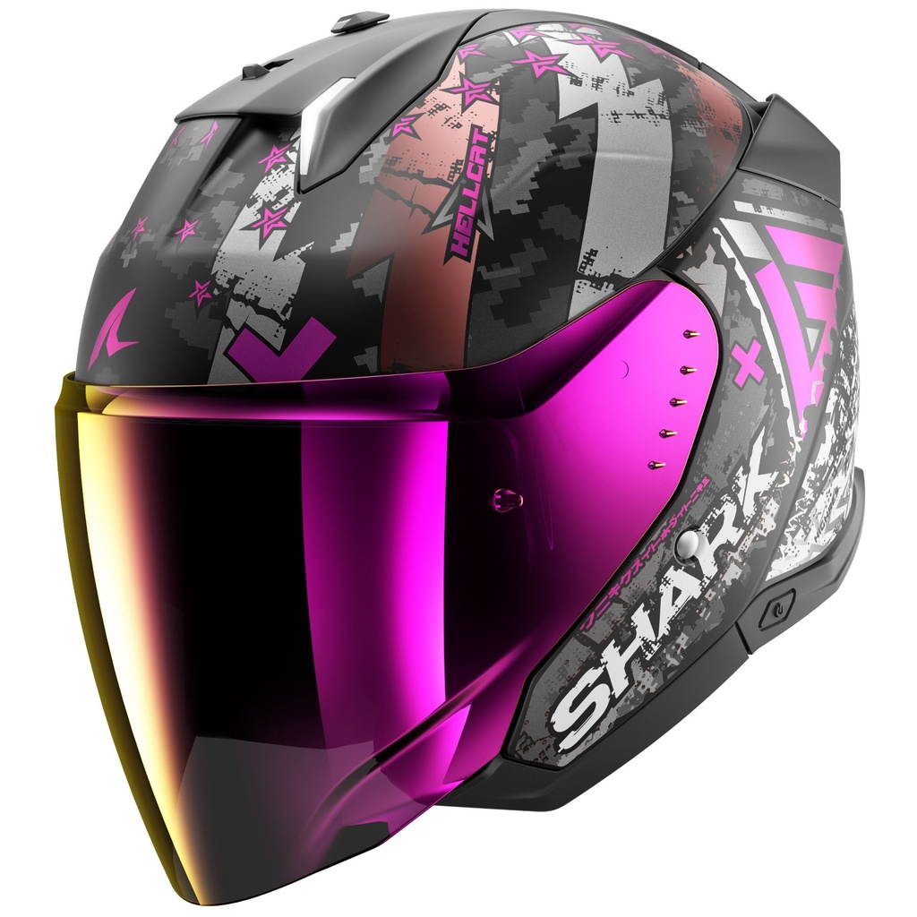 Shark Skwal I3 Jet Graphic Motorcycle Helmet