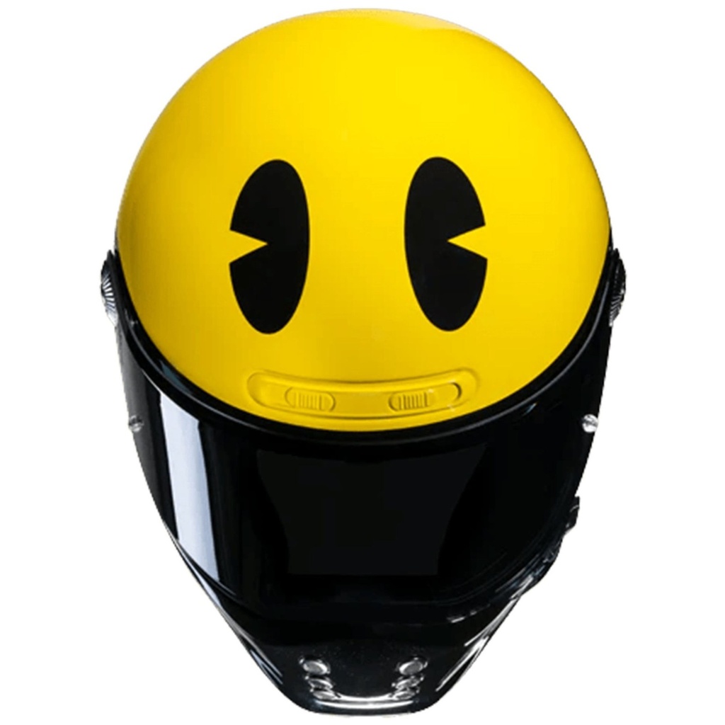 HJC V10 Pac-Man Bandai Namco Graphic Motorcycle Helmet