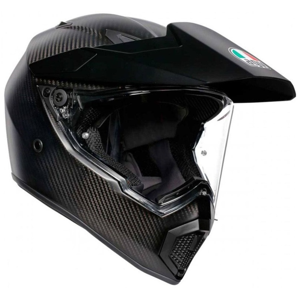 AGV AX-9 Plain Motorcycle Helmet