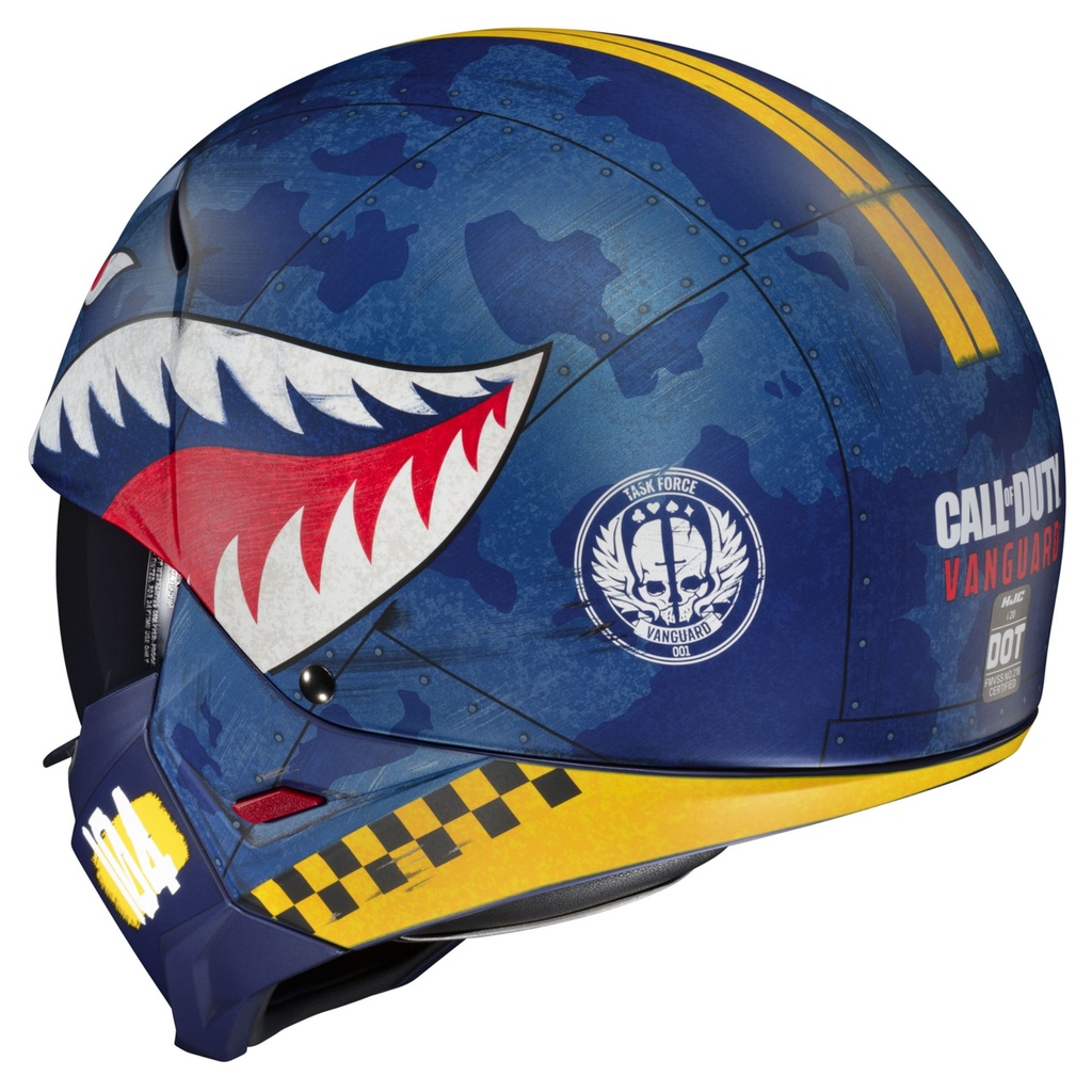 HJC i20 Call Of Duty: Vanguard Blue Motorcycle Helmet