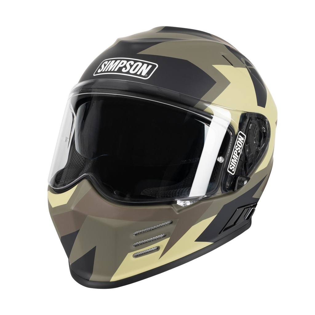 Simpson Venom Graphic Motorcycle Helmet