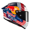 HJC RPHA 1 Red Bull Austin Replica Motorcycle Helmet