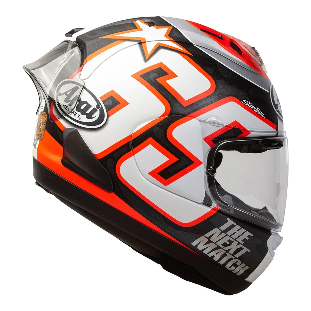 Arai RX-7V Evo Hayden Reset Replica Motorcycle Helmet