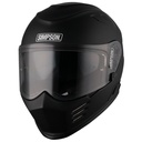 Simpson Venom Plain Motorcycle Helmet