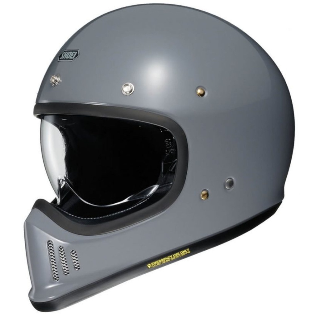 Shoei Ex-Zero Plain Motorcycle Helmet