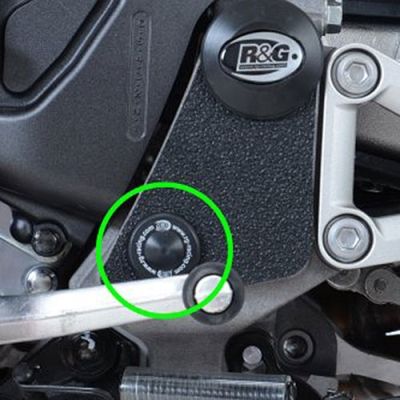 R&G Motorcycle Frame Plug