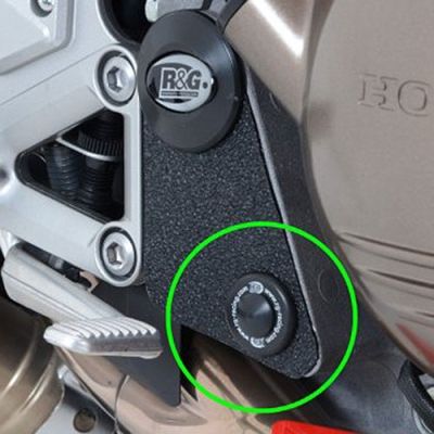 R&G Motorcycle Frame Plug