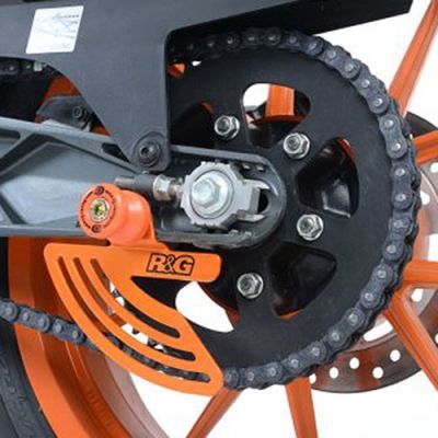 R&G Aluminium Motorcycle Toe Chain Guard